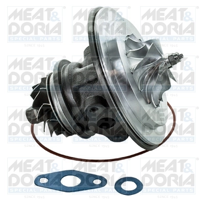 Core assembly, turbocharger